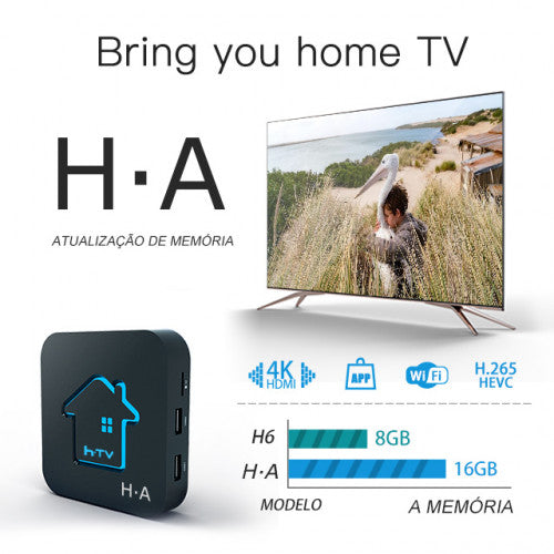 HTV H.A Original, Testado E Configurado