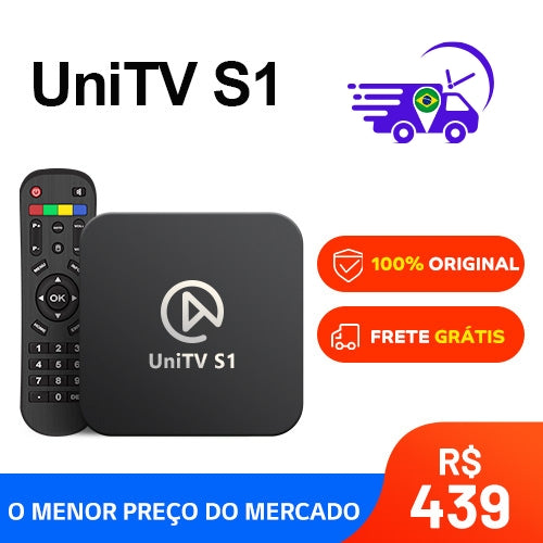 UniTV S1 Original, Testado E Configurado