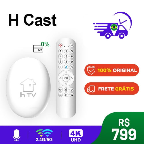 HTV Cast Original, Testado E Configurado