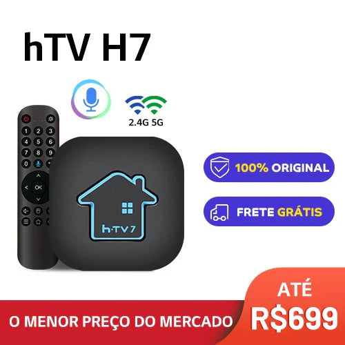 NOVO HTV H7 Original, Testado E Configurado