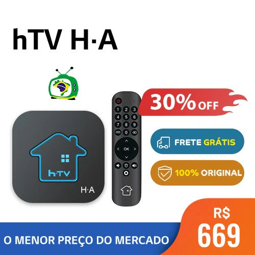 HTV H.A Original, Testado E Configurado